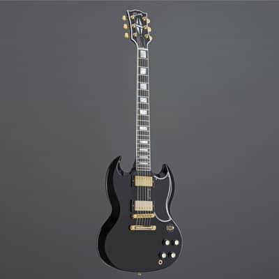 Gibson SG Custom 2-Pickup Ebony - Custom Electric Guitar image 9