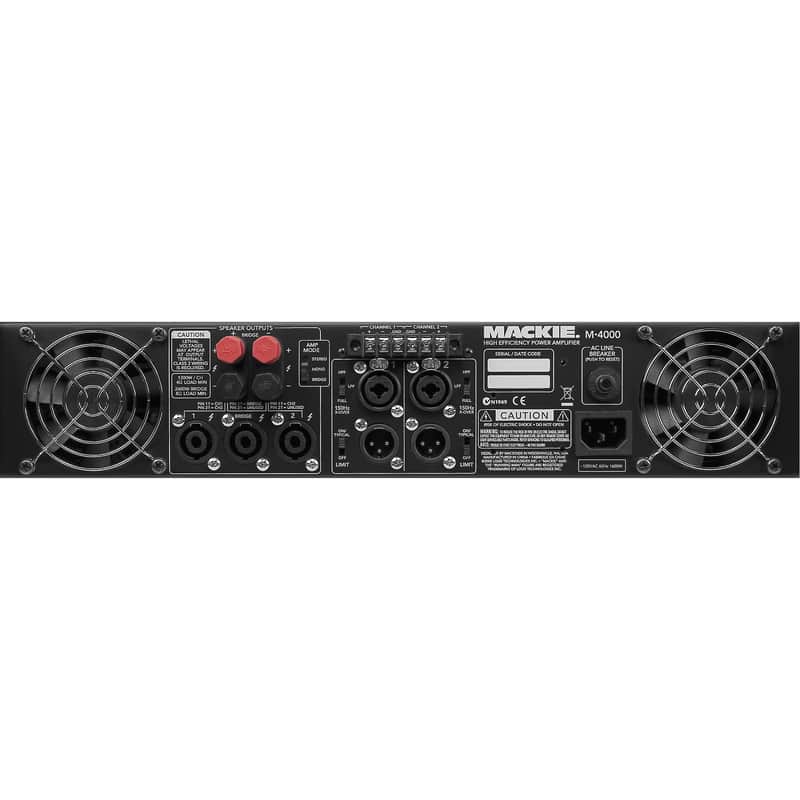 Mackie M4000 2-Channel Power Amplifier image 2