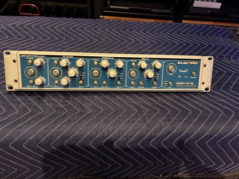 Electrix Mo-FX Time Synchronized Effects Unit 2000s - Blue image 1
