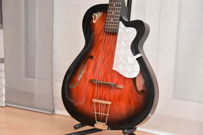 Eko Model 100 – 1960s Italian Vintage Archtop Jazz Guitar image 1