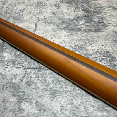 BMC Guitar Neck Tele® Telecaster® 22 Fret Roasted Maple MOP Block Inlays With Bound Rosewood Fingerboard Nitro Lacquer 9.5 Radius.   (TN104) image 6