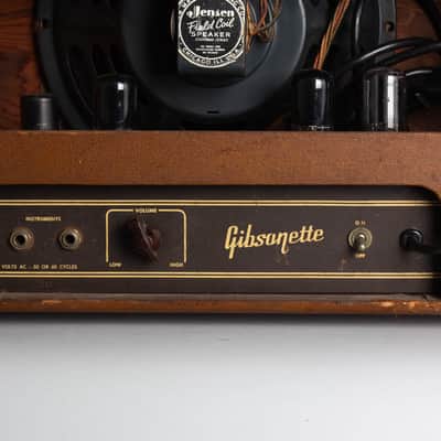 Gibson  Gibsonette GA-8 Tube Amplifier (1954), ser. #786. image 4