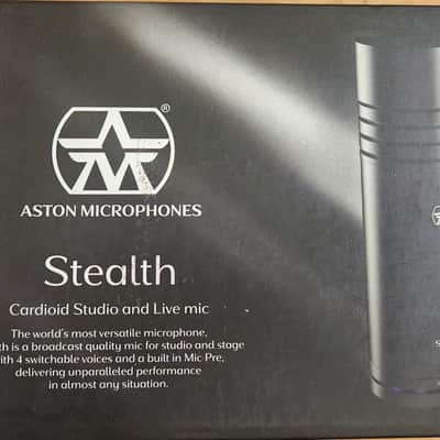 Aston Stealth 4-Voice Cardioid Dynamic Microphone 2018 - 2019 - Black image 2