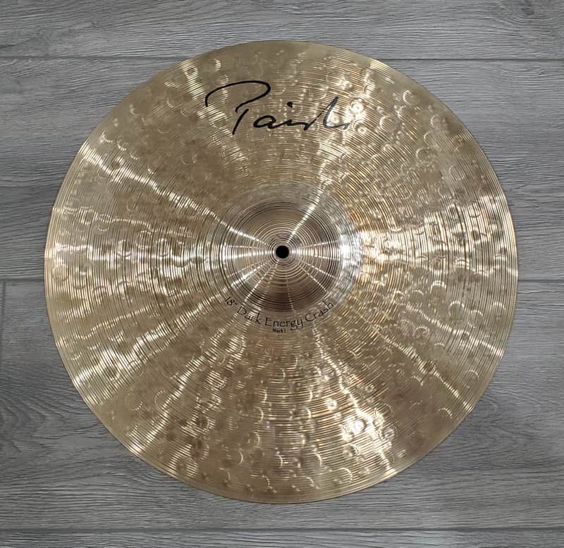 Paiste 18" Signature Dark Energy Mark I Crash Cymbal (Near Mint!) image 1