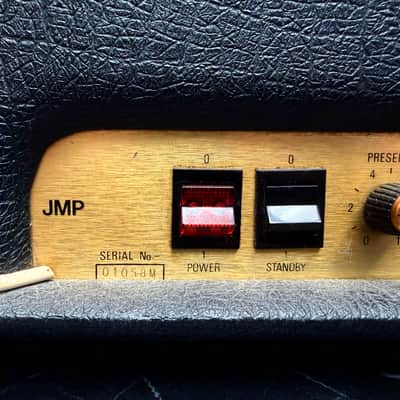 Marshall JMP 2204 Master Model Mk2 Lead 50-Watt Guitar Amp Head 1980 image 4