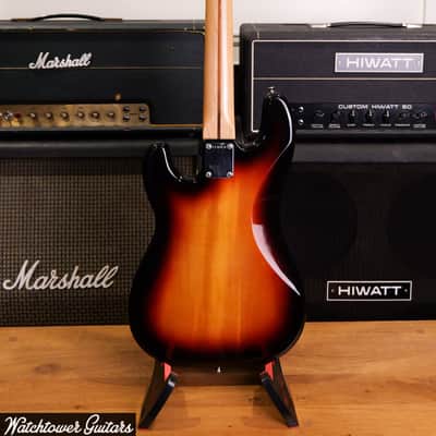 1984-1987 Fender Japan Precision Bass Sunburst image 6