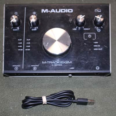 M-Audio USB Audio MIDI interface M-Track 2X2 Unit! image 1