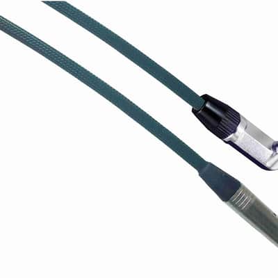 FOREST GREEN Designer Series Guitar Cables - 1/4" Straight to Right Angle - 6 ft. / STRAIGHT to RIGHT ANGLE image 1