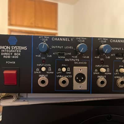 Simon Systems RDB-400, 4-channel direct box image 3