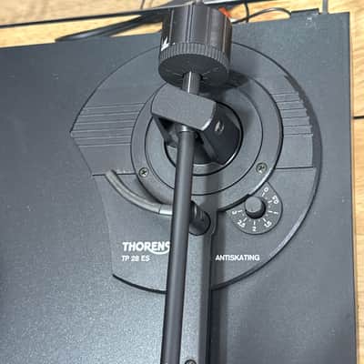 Thorens TD 280 Black Made In Germany turntable Anti Skating Tone Arm Audiophile image 14