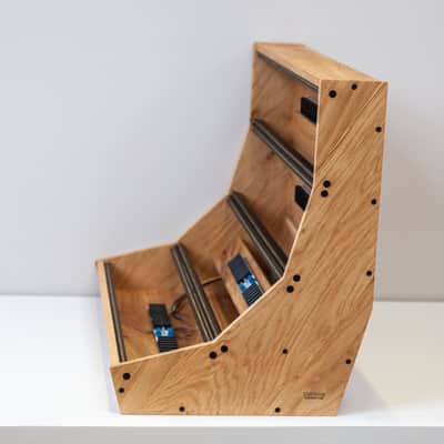 2 Many Synths 12U 126HP powered Solid Oak Eurorack case image 11