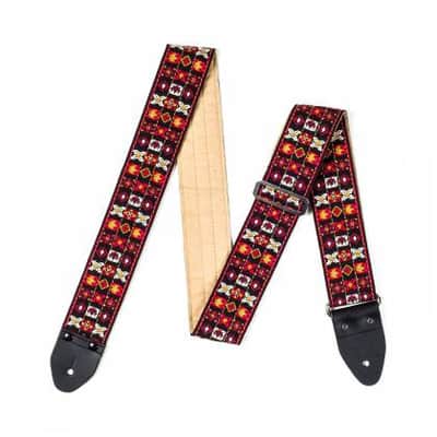 Dunlop JH01 Jimi Hendrix Woodstock Adjustable Guitar Strap - 2in image 1