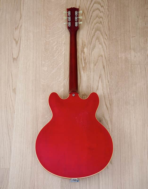 1990 Greco SA-75 Vintage Semi-Hollowbody ES-335 Guitar Cherry