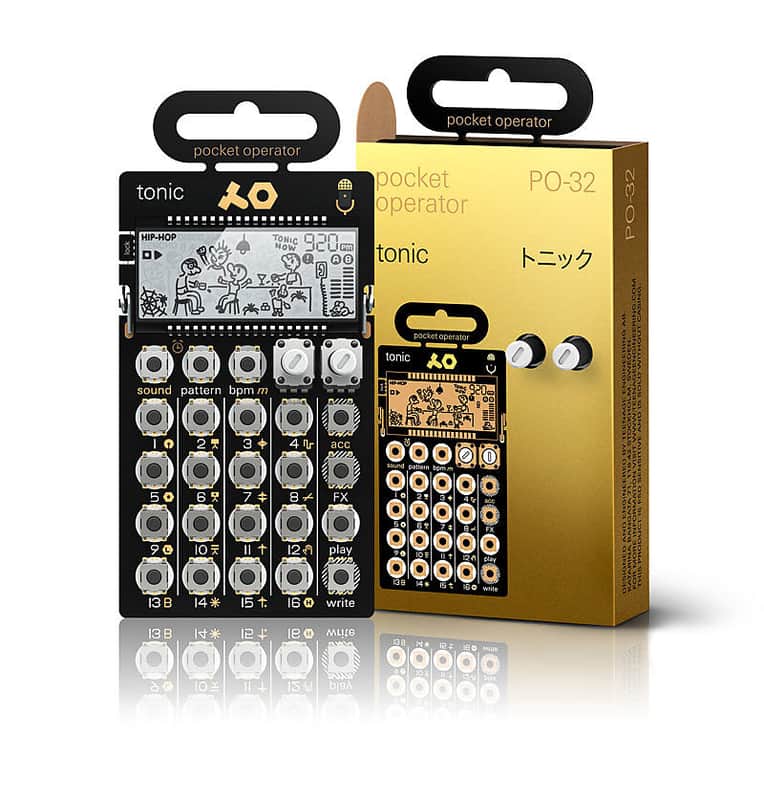 Teenage Engineering PO-32 Pocket Operator Tonic Drum Synthesizer