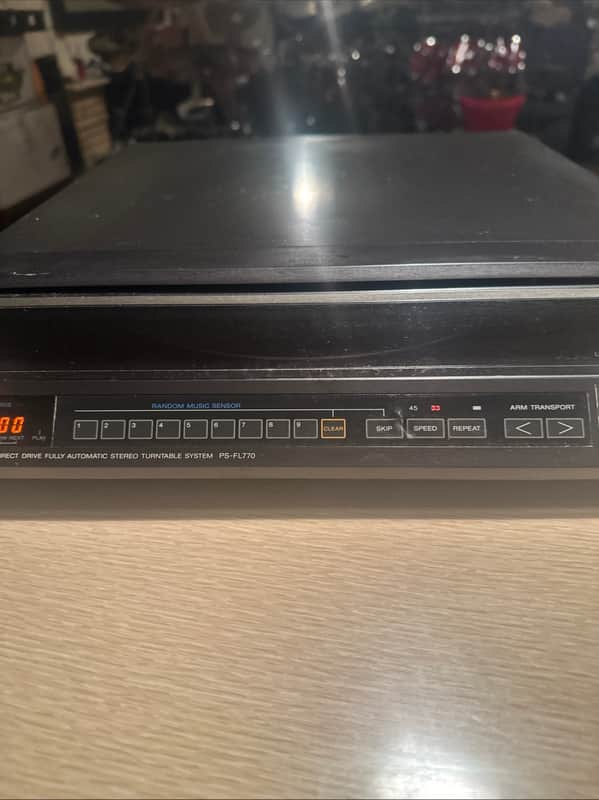 Sony PS-FL770 Direct Fully Automatic Stereo Turntable System