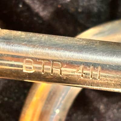 Bach BTR411S Advanced Bb Silver Trumpet w Case image 8