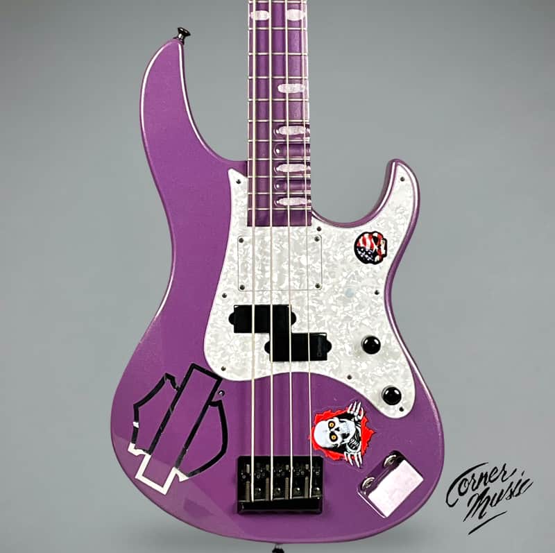 Yamaha Attitude ATT10TH 10th Anniversary Billy Sheehan Signature Limited Edition #10 of 300 2000 - Purple Metal Flake image 1