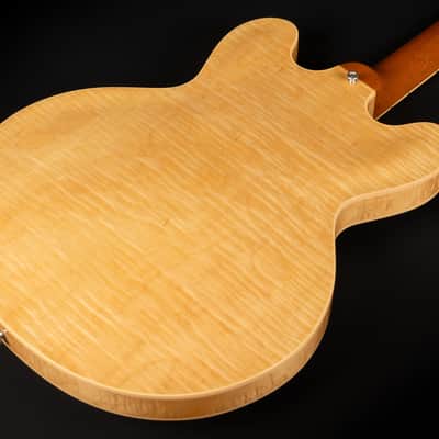 2006 Gibson Memphis Custom ES-335 Dot Figured - Antique Natural | USA Semi-Hollow Flame Maple Classic ’57 Humbucker 3.54kg | OHSC image 13
