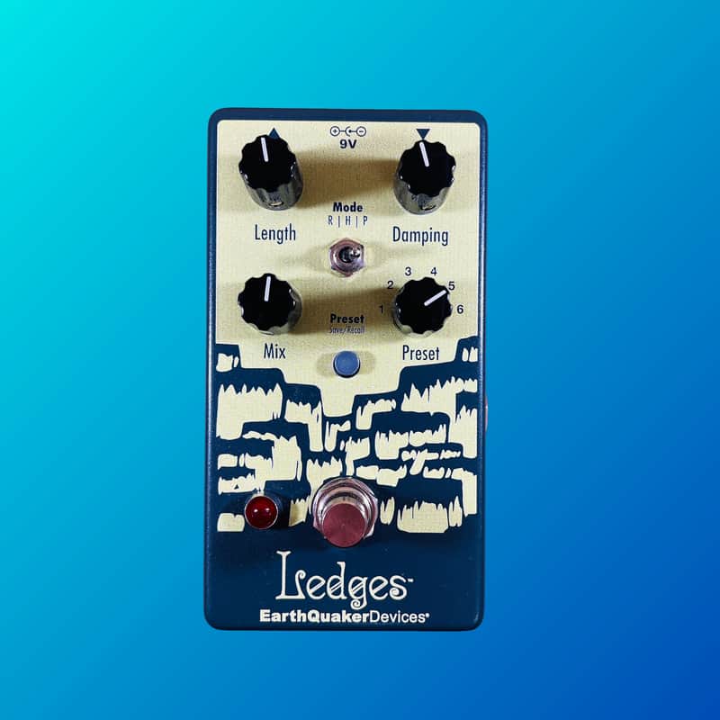 EarthQuaker Devices Ledges Tri-Dimensional Reverberation Machine image 1