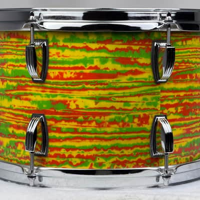 Ludwig 12x18"/8x12"/14x14" Classic Maple 'Jazzette New Yorker' Drum set - Citrus Mod image 16