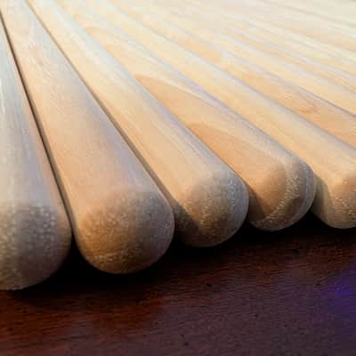 13 Pair 5A Nylon Tip Drumsticks Vic Firth Factory 2nds Sticks 5A 2020s - Natural image 3