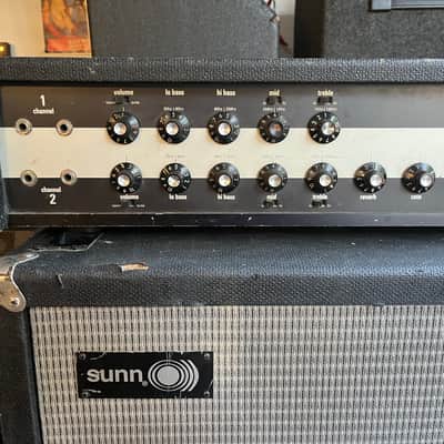 Sunn Coliseum Lead w/ Sunn 4/12” cabinet image 3
