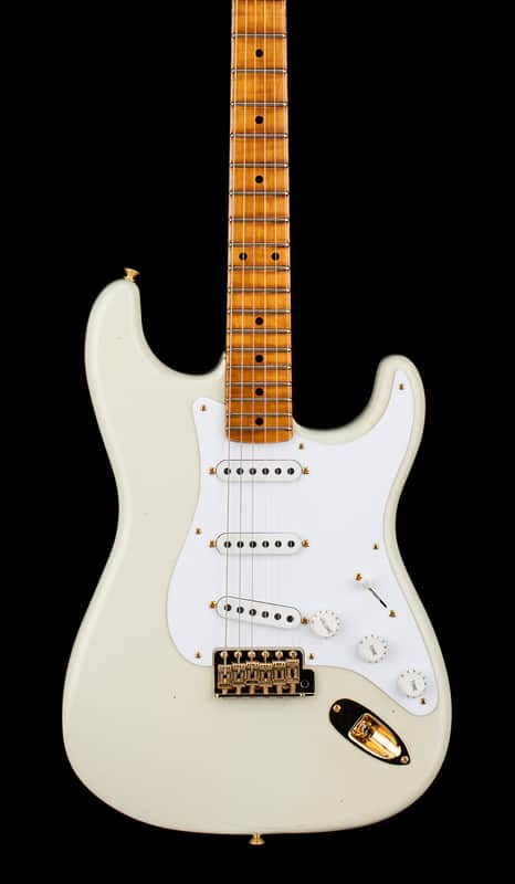 Fender Custom Shop Limited Edition '54 Stratocaster Journeyman Relic/Closet Classic Hardware - Aged India Ivory #0082 image 1