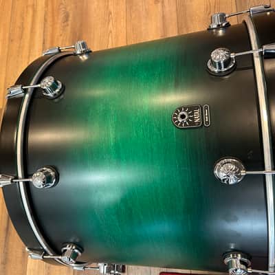 Natal Cafe racer drum set green satin burst image 3