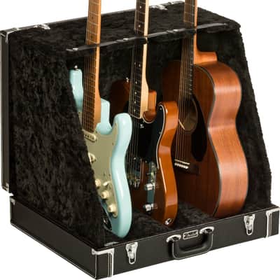 Fender Classic Series Case Stand, Black, 3 Guitar image 3