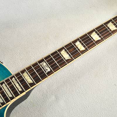 Gibson Les Paul Standard 2014 Ocean Water Perimeter image 11