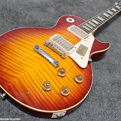 Gibson Custom Shop Collector's Choice #9 "Believer Burst" 59 Les Paul Standard Reissue Aged R9 LPR9 1959 MONSTER TOP! - Vic DaPra - CC#9 image 23