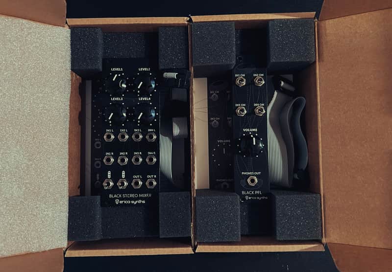 Erica Synths Black Stereo Mixer V3
