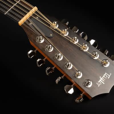 2017 Taylor 356ce with ES2 Electronics - Natural | USA All Solid Grand Symphony Acoustic Guitar Cutaway Pickup | OHSC image 9