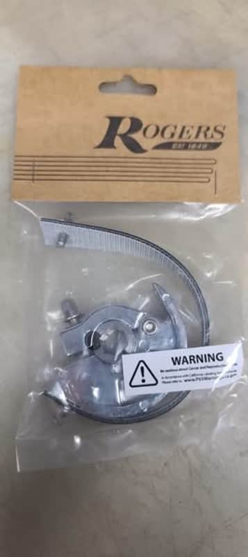 Rogers No. RP100CAM-SD Dyno-Matic Bass Drum Pedal Strap Drive Retro Kit 2026 - Chrome image 1