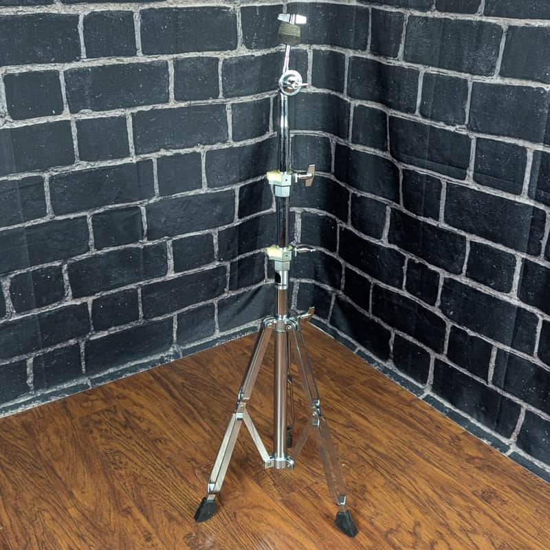 North Vintage Straight Cymbal Stand – Classic 70s/80s Hardware – Double‑Braced Stability – Adjustable Height image 1