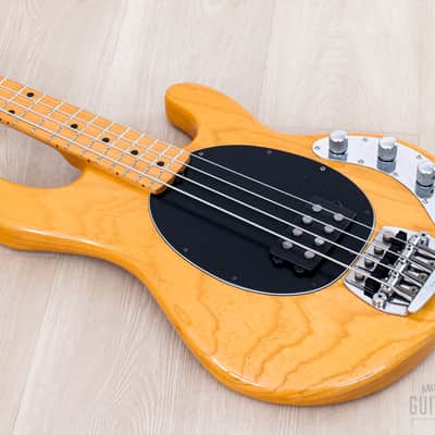 1997 Ernie Ball Music Man StingRay Bass 4 H EX Natural, Japan image 10