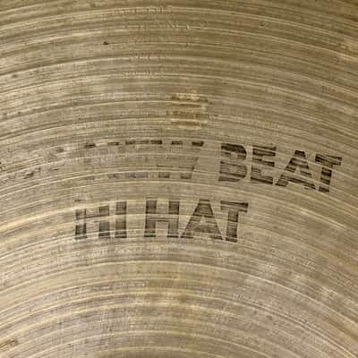 EARLY THIN 13” Zildjian A NEW BEAT Hihats 762g 1116g image 2