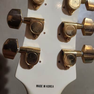 Epiphone Les Paul Custom 1993 Alpine White with SKB Case image 9