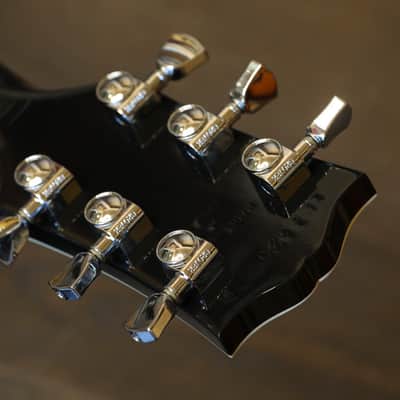 2011 Gibson Les Paul Classic Custom Electric Guitar Black Ebony + OHSC image 21