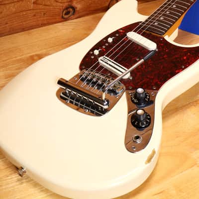 Fender MG-69 Mustang Reissue MIJ Olympic White w/ Duncan Pickup 20316 image 9