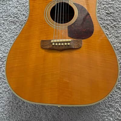 Fender La Brea California Series Flame Maple Vintage Acoustic Electric Guitar image 2