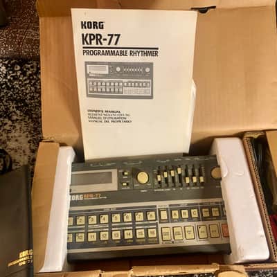 Korg KPR-77 Analog Drum Machine Early 1980's - Gray image 5