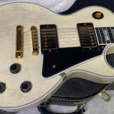 NEW! Gibson Les Paul Custom 1957 Reissue Murphy Lab Ultra Light Aged - Custom Ordered in TV White - Custom Shop - 9.4 lbs - Authorized Dealer - G06785 image 3