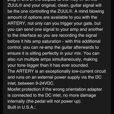 Fortin Amplification Artery 2025 - Black image 9