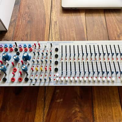 Buchla Tiptop 200t series with BPNYC ZERO Halliburton Eurorack Modular Travel Case 7U 'REDRUM" #2 image 18