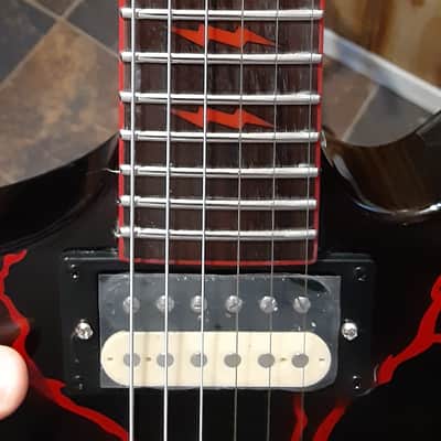 FireFly Dimebag Darrell Blood Bolt Tribute 6 String Electric Guitar image 7