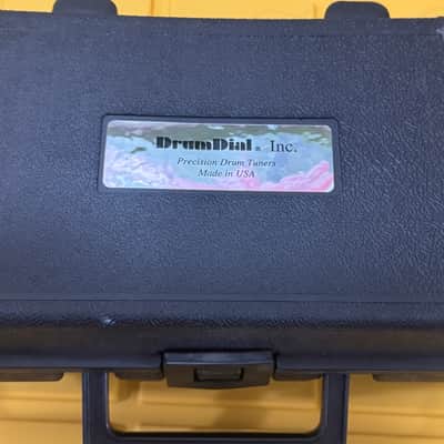 DrumDial Precision Drum Tuner with case, edge gauge, glass calibration image 2