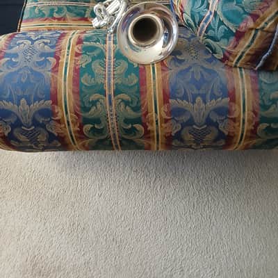 Beautiful Antoine Courtois Paris C Trumpet with Courtois Case and Courtois Mouthpiece image 8