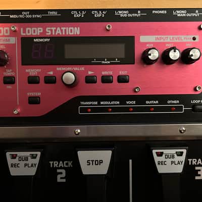 Boss RC-300 Loop Station 2011 - 2021 - Black / Red image 8