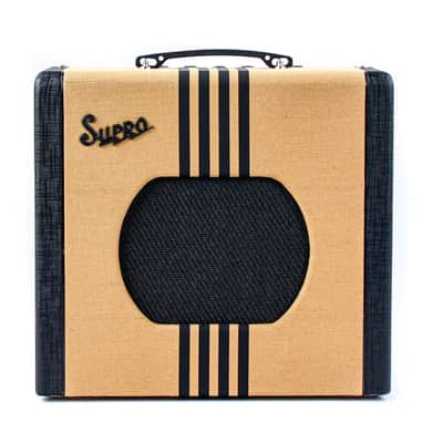 Supro Delta King 10 Tweed Black image 1